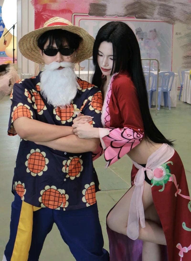 boa hancock cosplay phiên bản dịu nhẹ