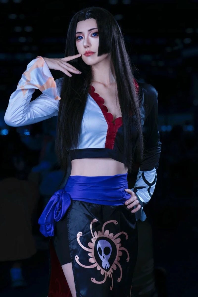 boa hancock cosplay quyến rũ ấn tượng