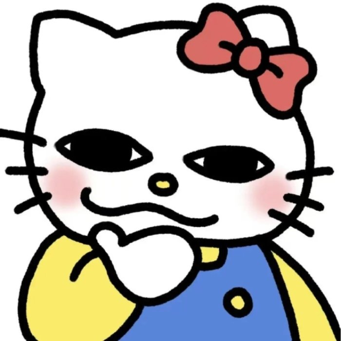 cách thể hiện hơi quá meme hello kitty bựa