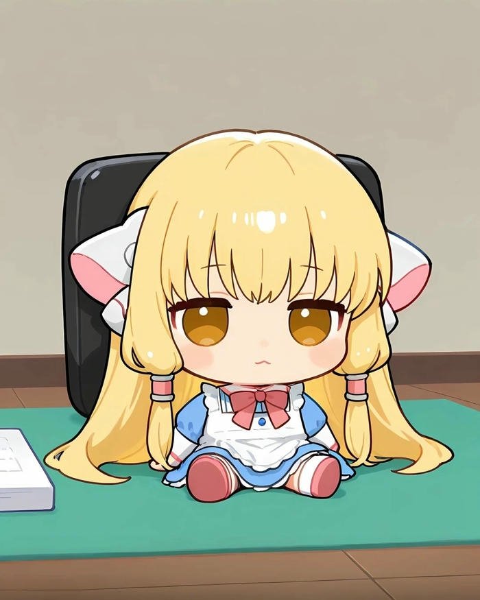 chibi anime ảnh nữ ngộ nghĩnh