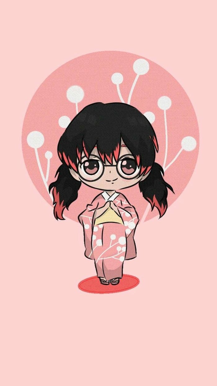 chibi cute ảnh nền phong cách