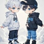 chibi nam lạnh lùng ảnh độc đáo