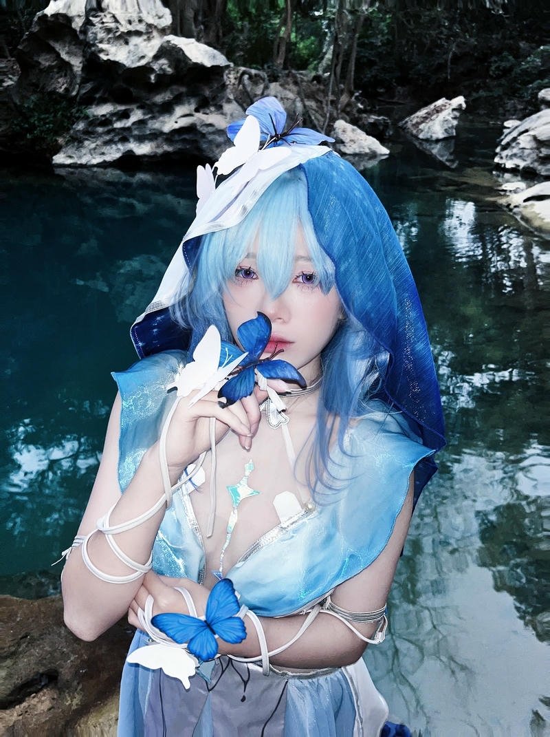 cosplay anime nữ phong cách thần tiên