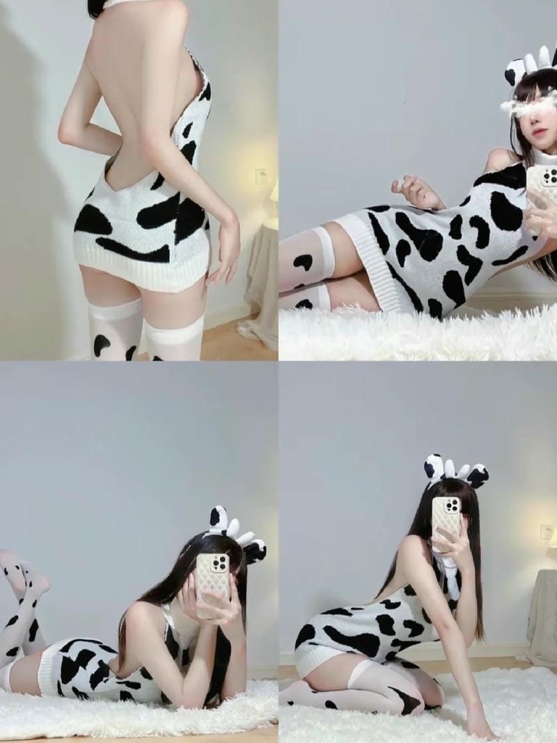 cosplay bò sữa cute và vui nhộn