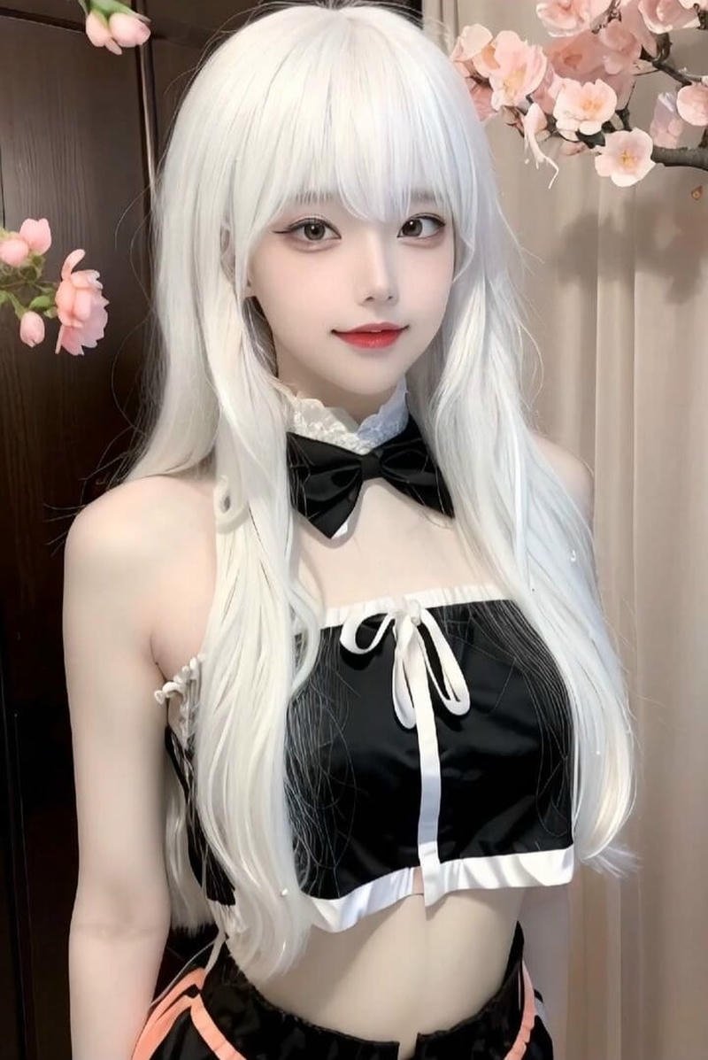 cosplay hầu gái đẹp dễ thương