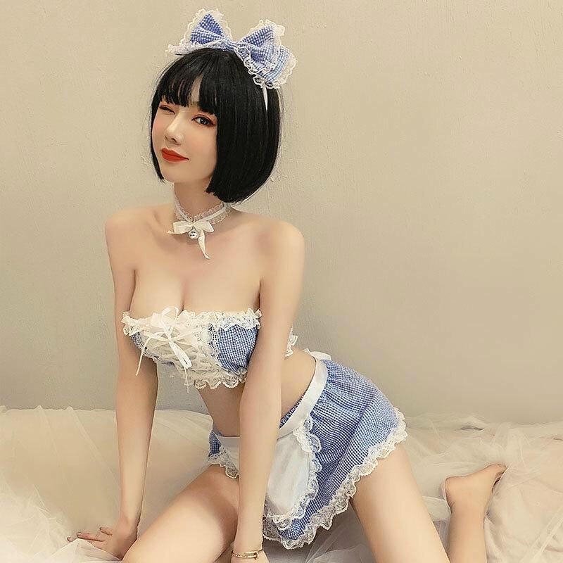 cosplay hầu gái phong cách kawaii Nhật