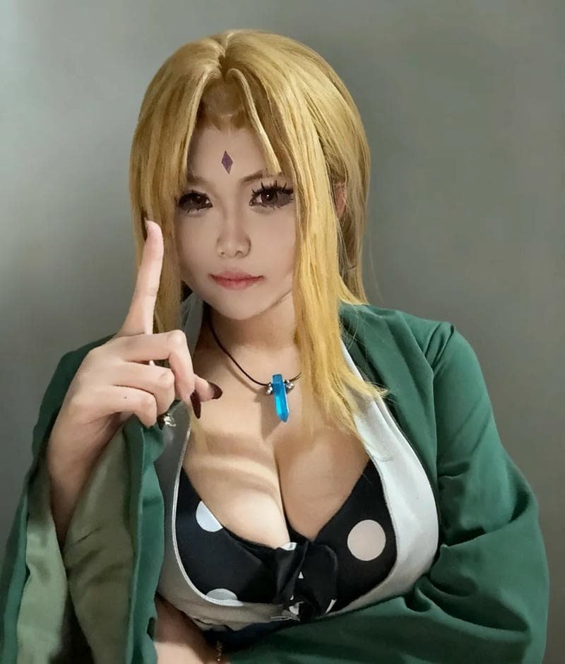 cosplay tsunade phong cách mạnh mẽ
