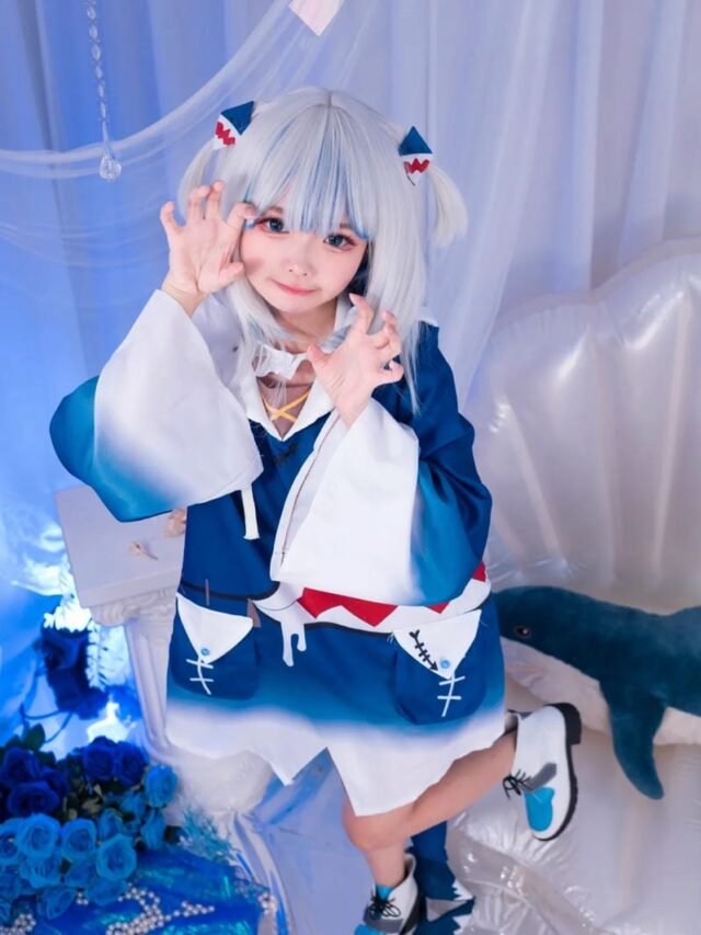 Ngắm nhìn Yaoyaoqwq Gawr Gura cosplay với visual đúng chất