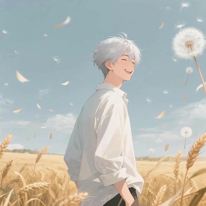 cute anime boy wallpaper