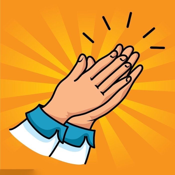 dùng để động viên meme vỗ tay