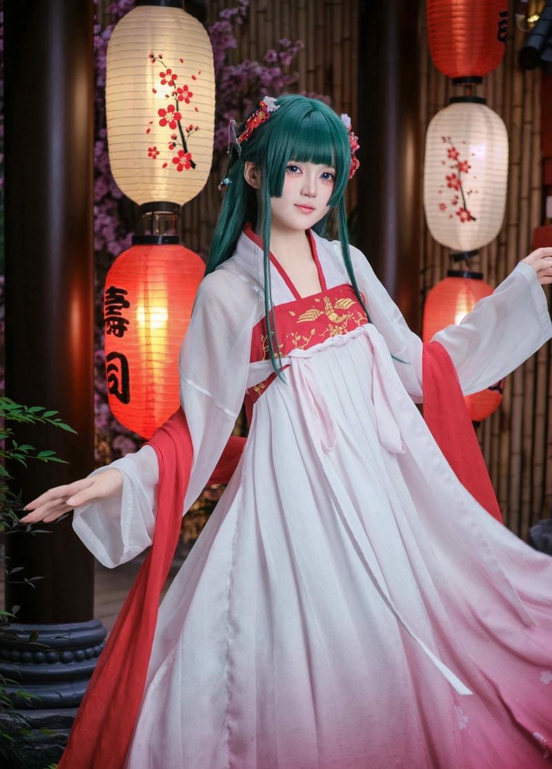 gái xinh cosplay anime phong cách dễ thương