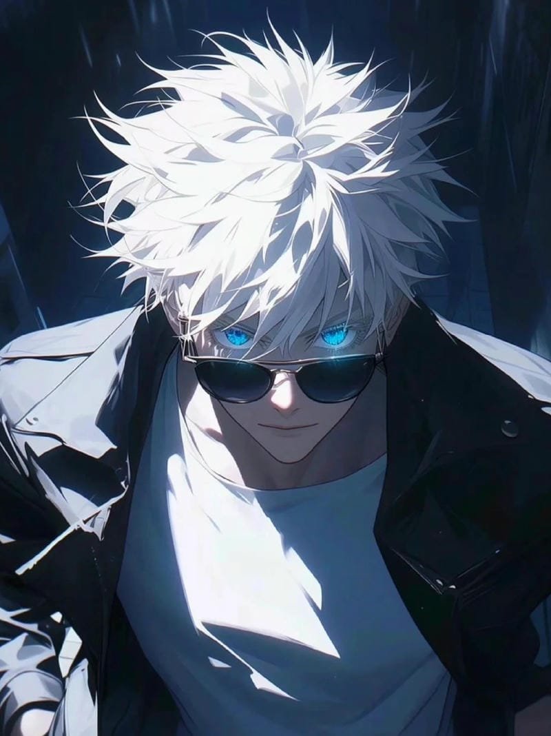 hình Gojo Satoru tay đút túi