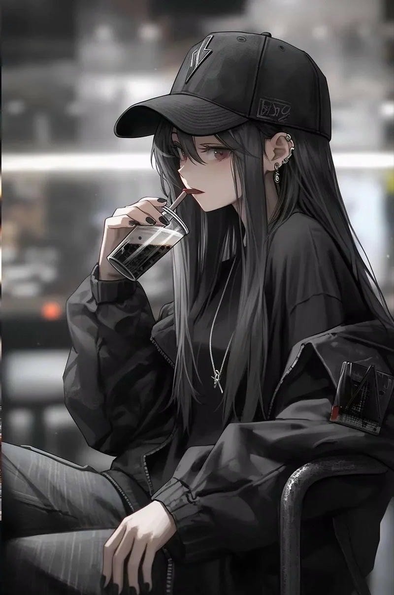 hình anime girl cool aesthetic