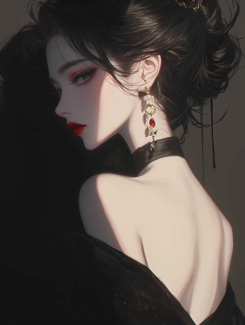 hình anime girl lạnh lùng full HD