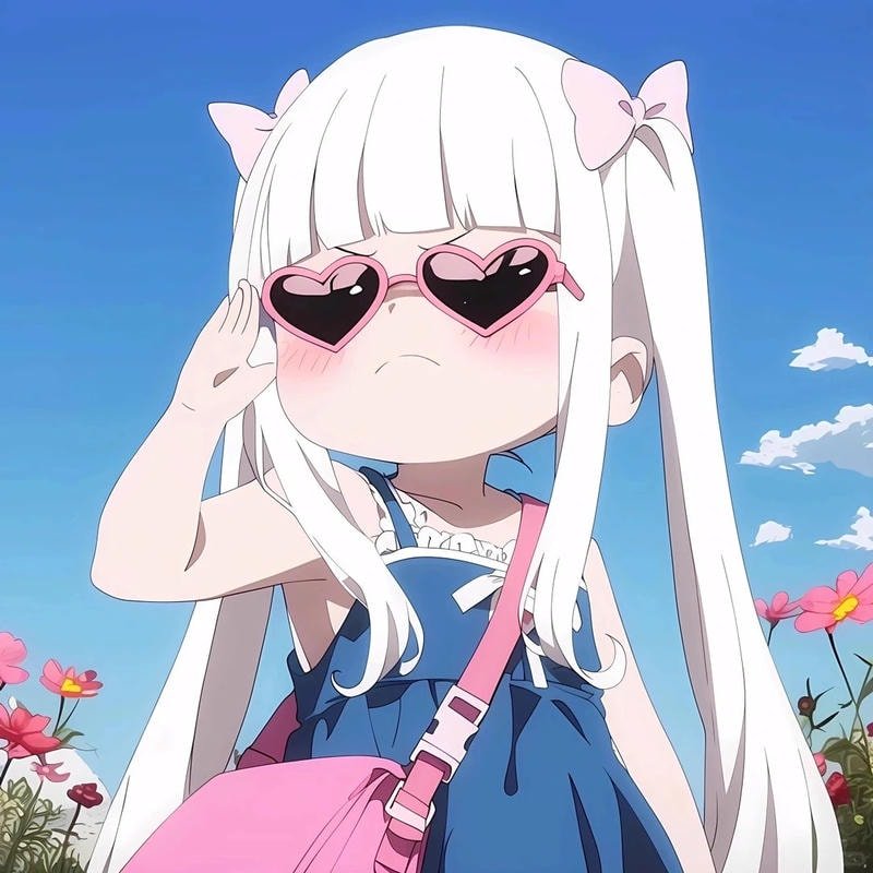 hình anime nữ cute ngầu