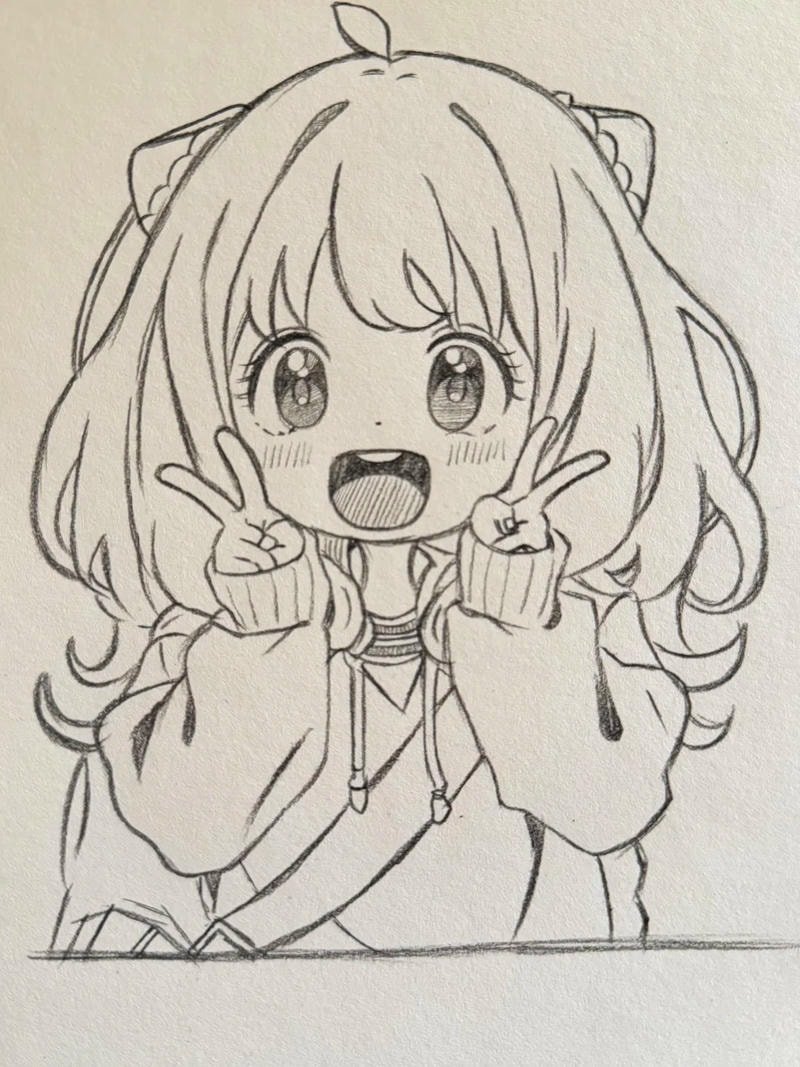 hình anime vẽ tay đẹp