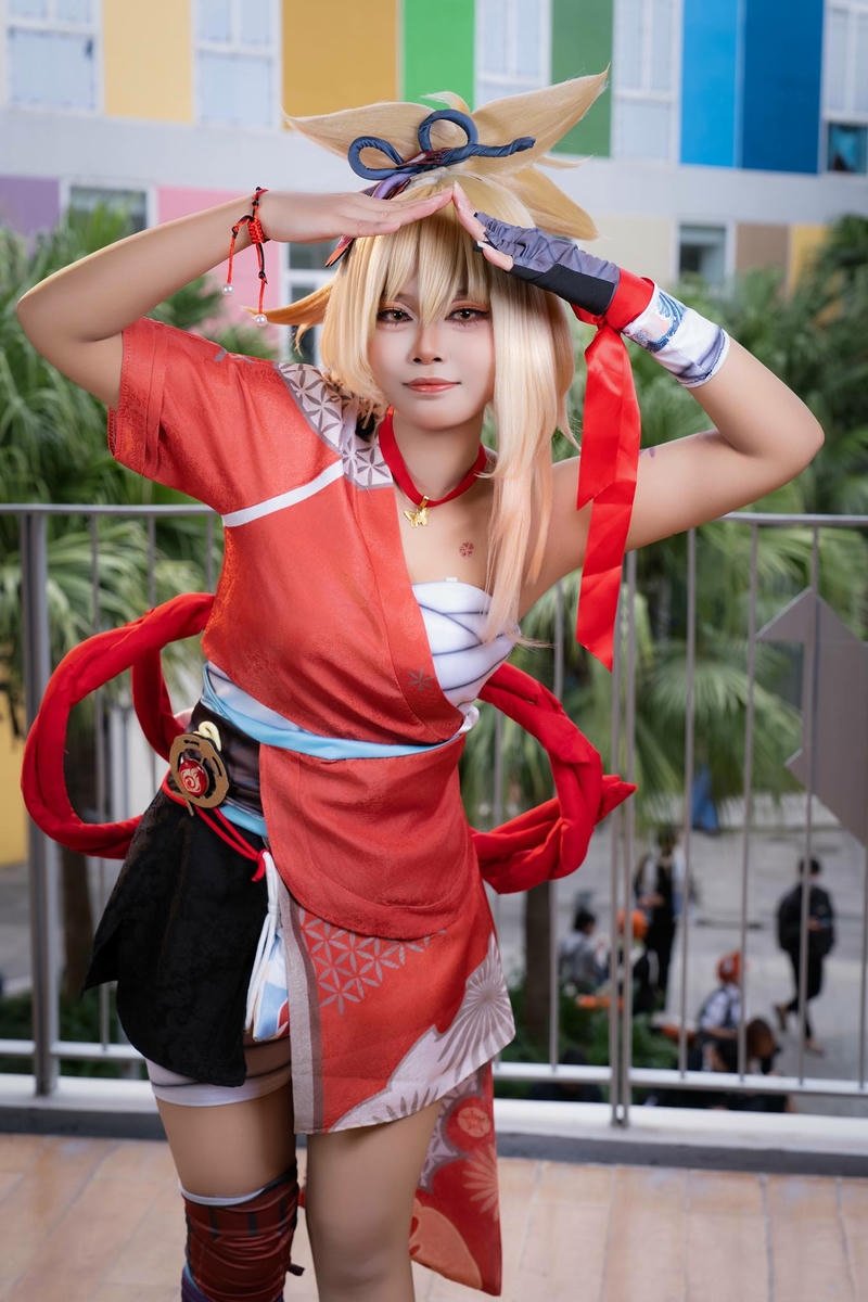 hình cosplay anime phong cách cổ điển