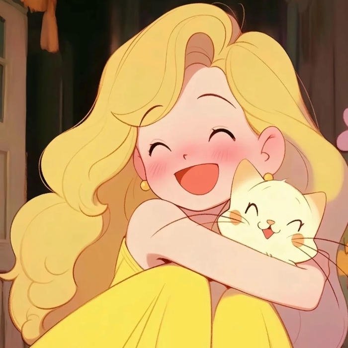 hình cute avatar tông màu sáng