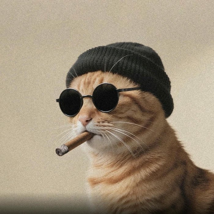 hình mèo vô tri avatar cho profile