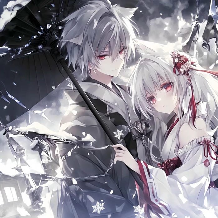 hình nền anime cặp đôi