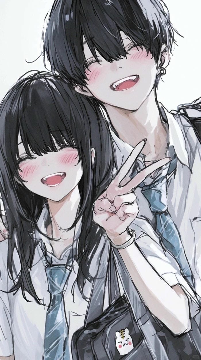 hình nền anime lãng mạn