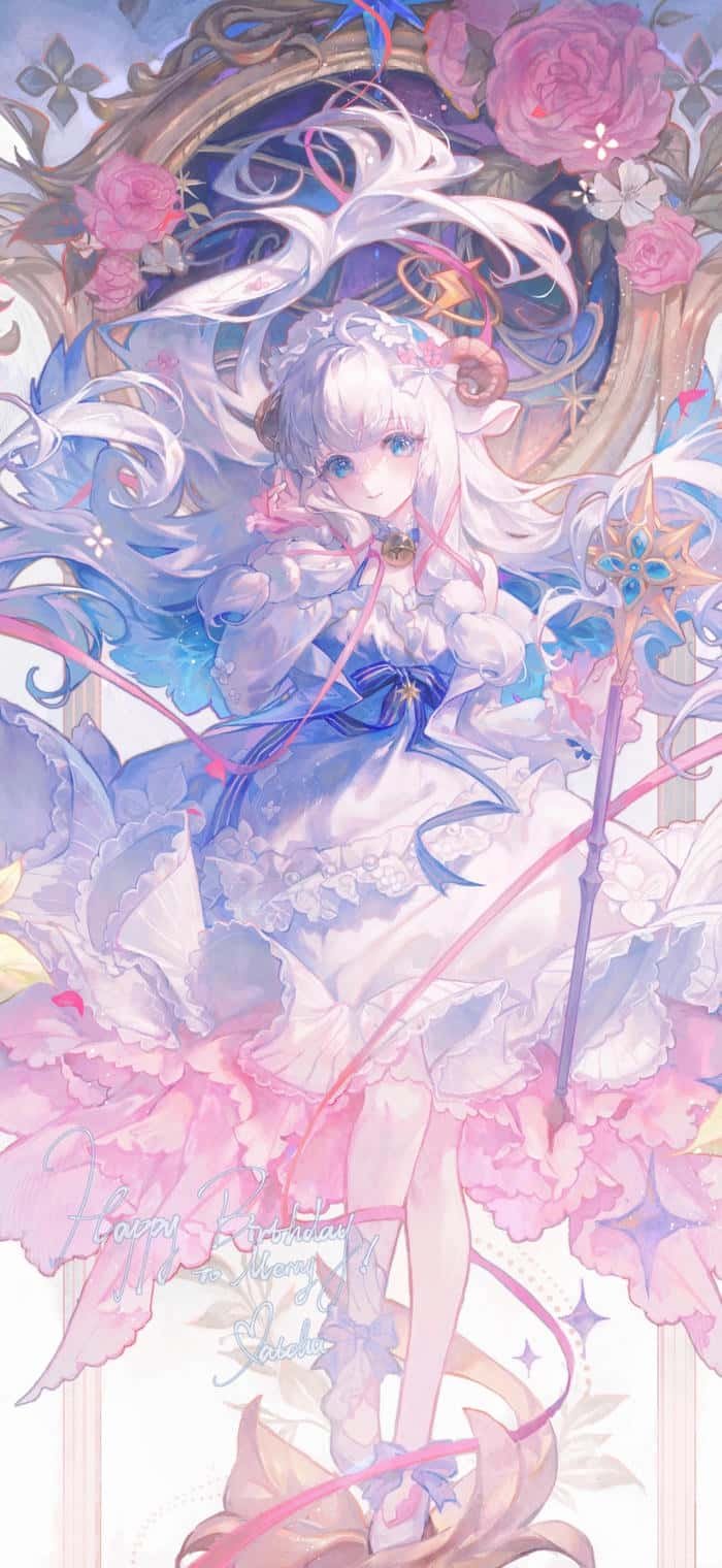 hình nền anime nữ anime cute