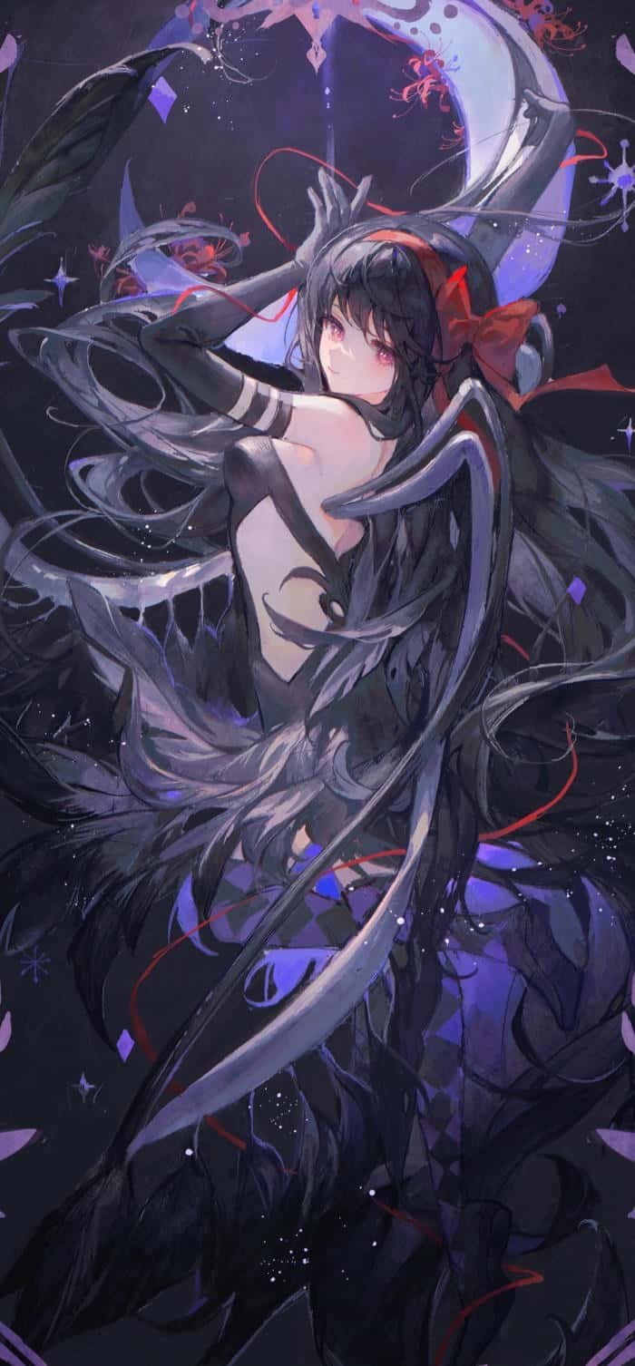 hình nền anime nữ bí ẩn