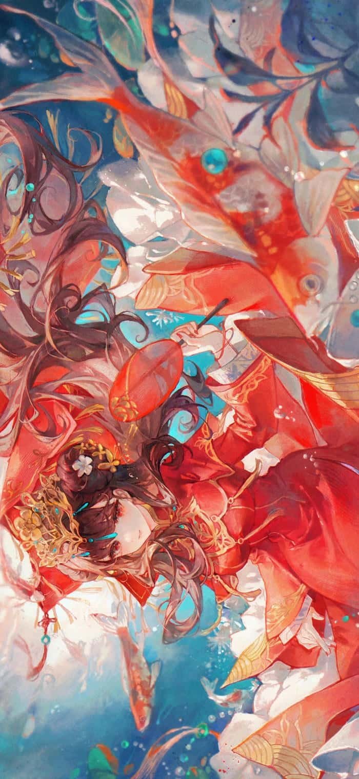 hình nền anime nữ cute ngầu