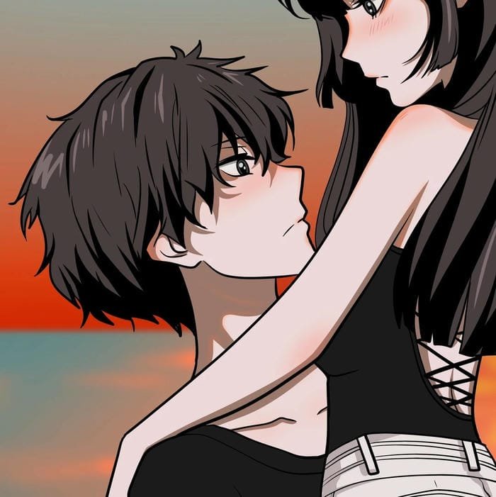 hình nền anime tình yêu