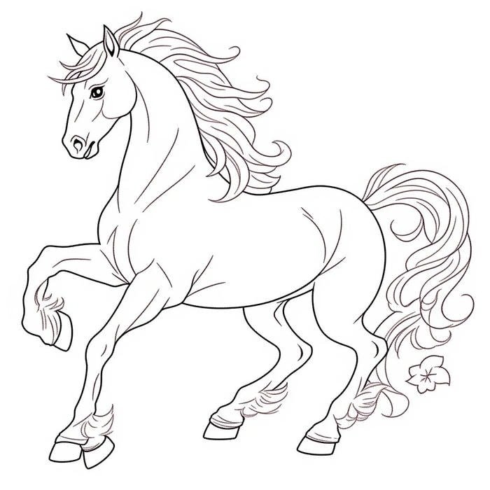 hình tập tô chú ngựa to khỏe