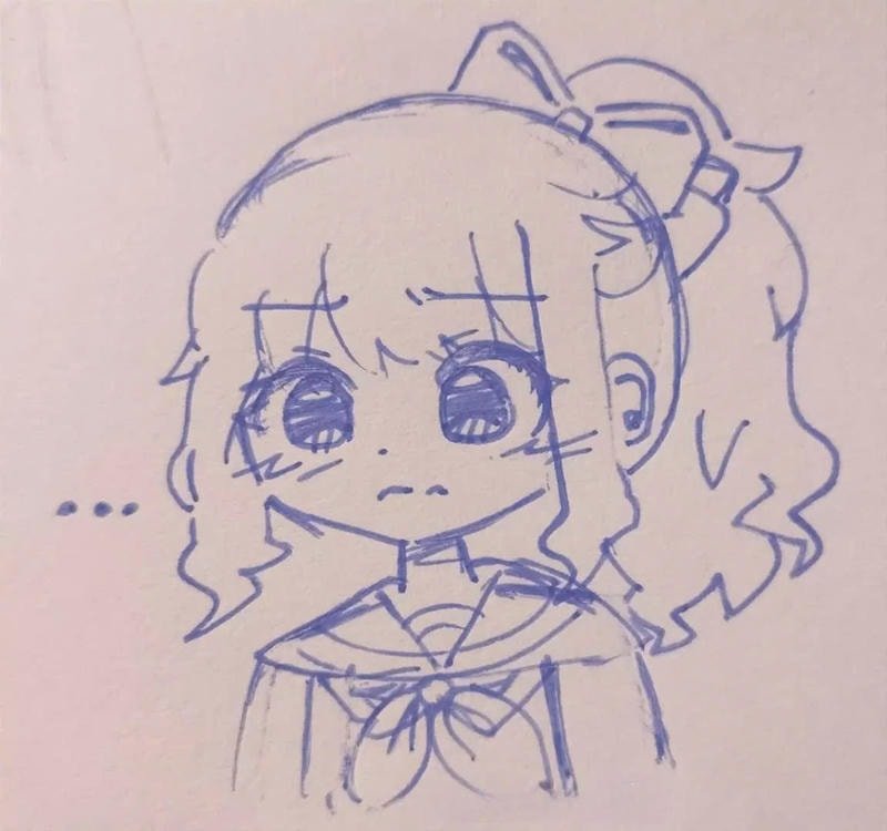 hình vẽ anime dễ thương