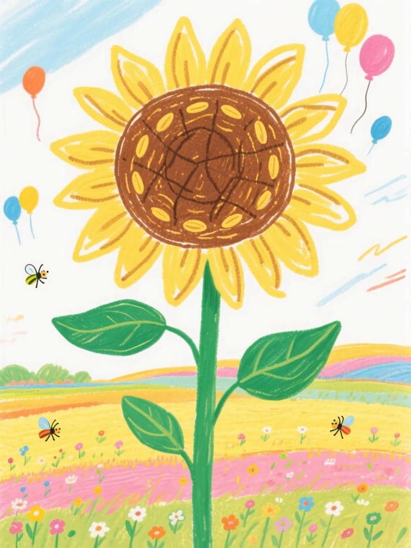 hoa hướng dương tranh nghệ thuật sáng tạo