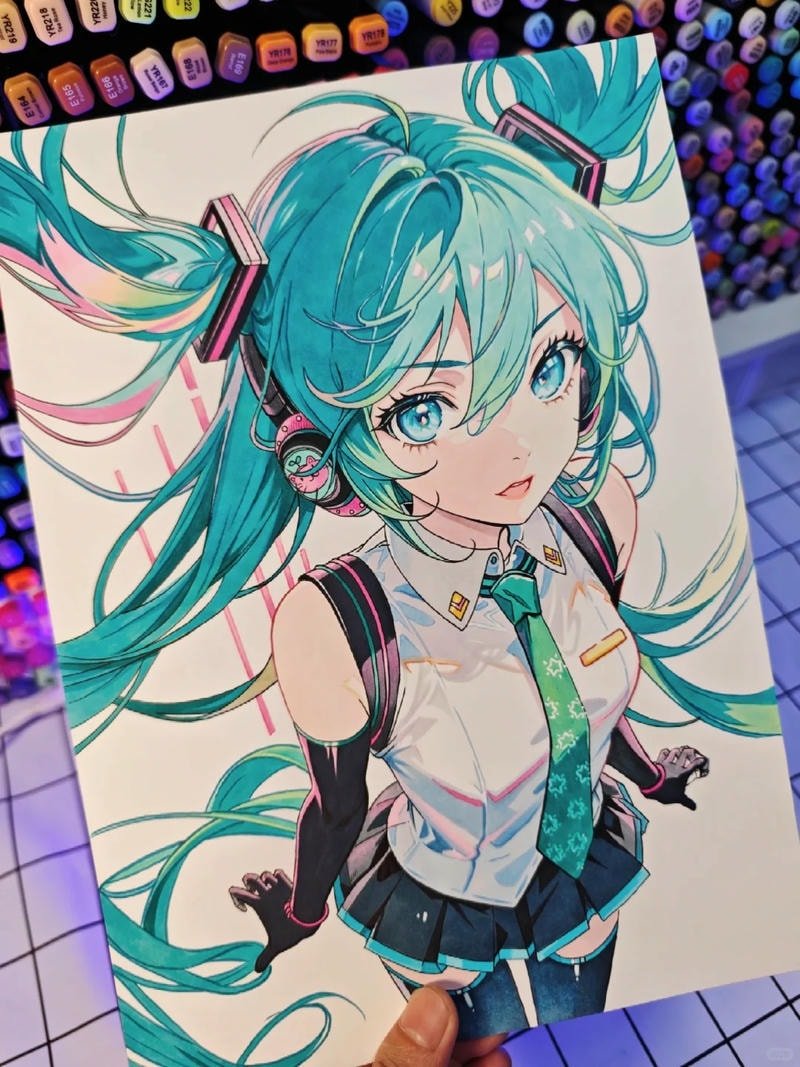 illustration anime đẹp