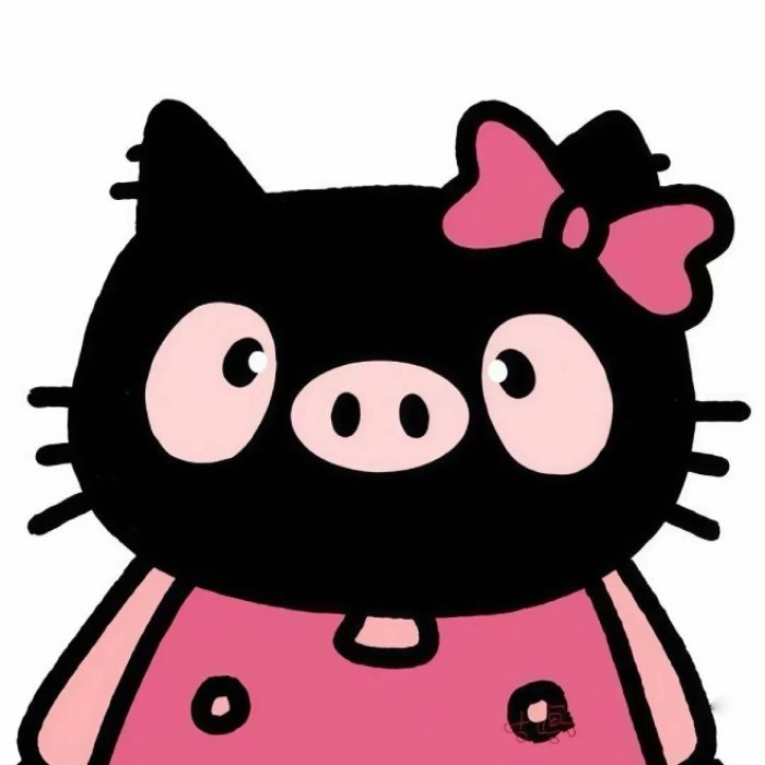 màu sắc lệch mood meme hello kitty bựa