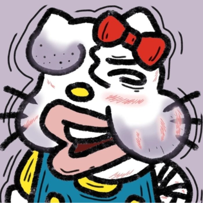 meme hello kitty bựa hợp troll bạn