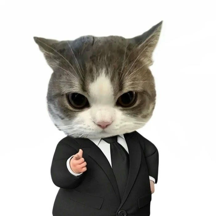 mèo vô tri avatar phong cách hài