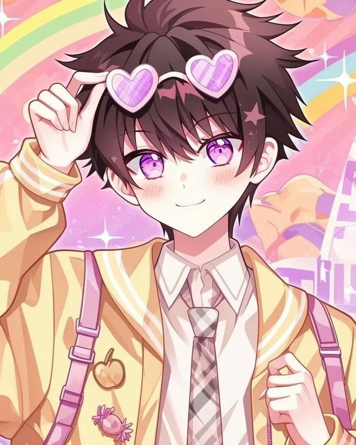 nam chibi lạnh lùng ảnh ngầu