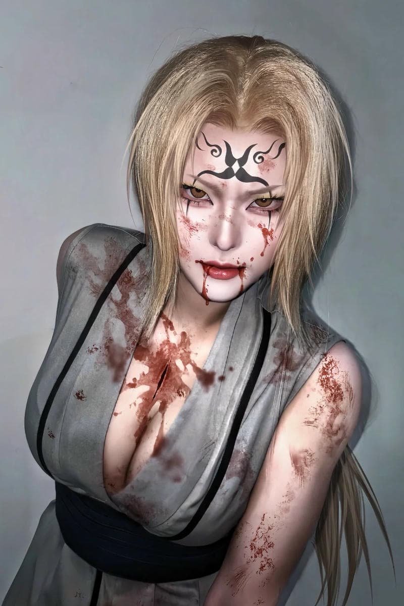 nhân vật tsunade được tái hiện xuất sắc