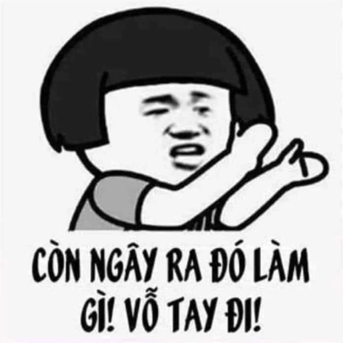 tình huống cần khen meme vỗ tay