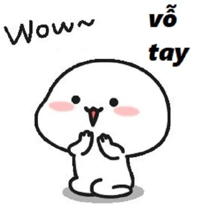 tràng pháo tay xuất hiện trong meme vỗ tay