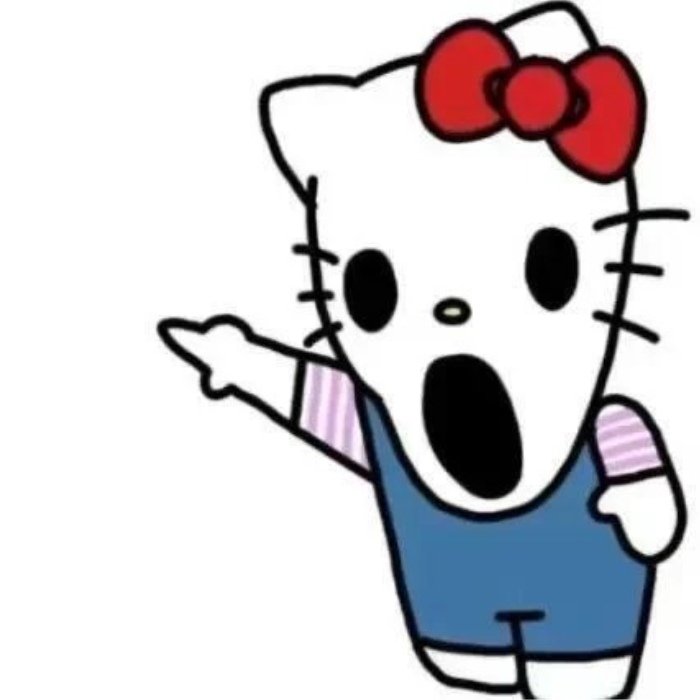 trạng thái không ổn áp meme hello kitty bựa