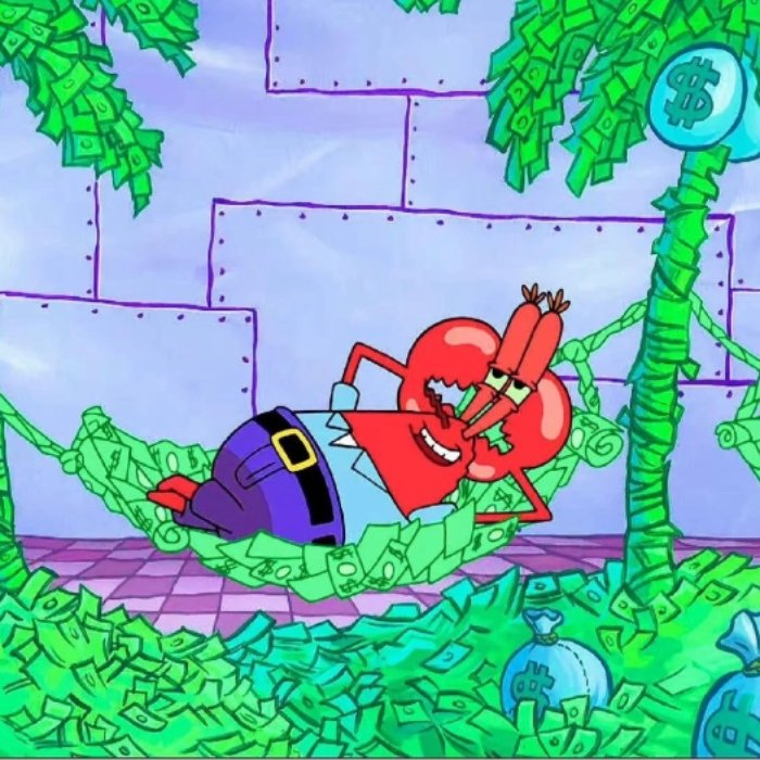 trạng thái ưu tiên vật chất meme tiền