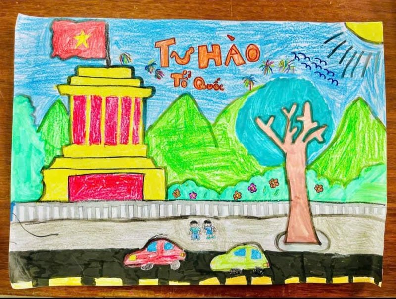 tranh ngày quốc khánh nổi bật