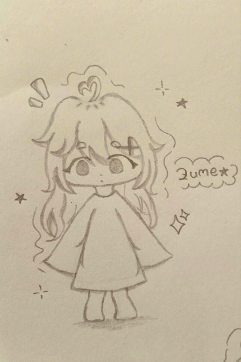 tranh phác họa anime