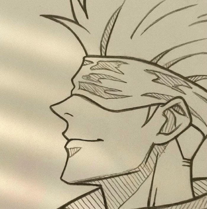 tranh vẽ anime nam