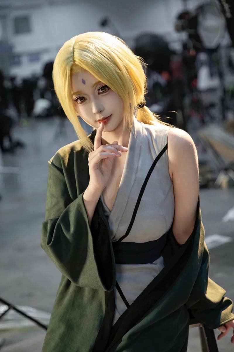 tsunade cosplay phiên bản anime chuẩn