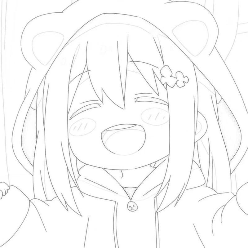 vẽ anime thần bí