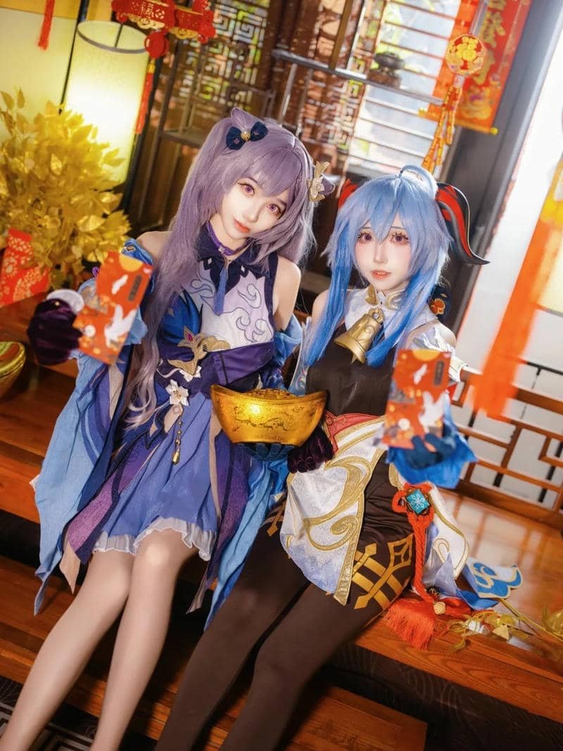 Ảnh Ganyu Liyue huyền bí phong thái thần thoại