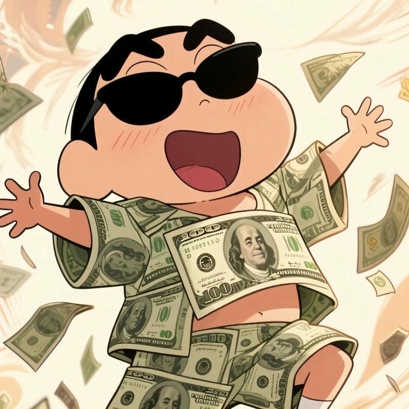 Ảnh Shin đại gia tung tiền đô la cực ngầu