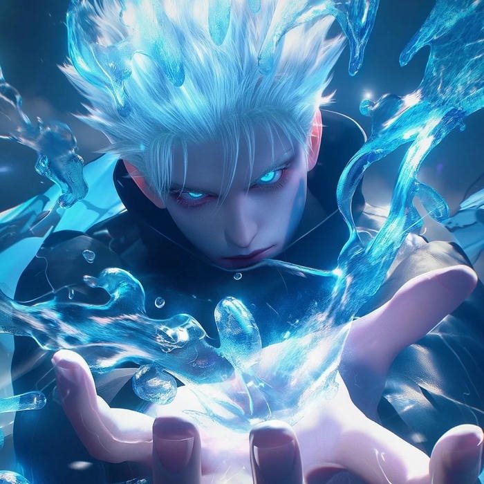 Ảnh đại diện Gojo bùng nổ sức mạnh đẹp lung linh ảo